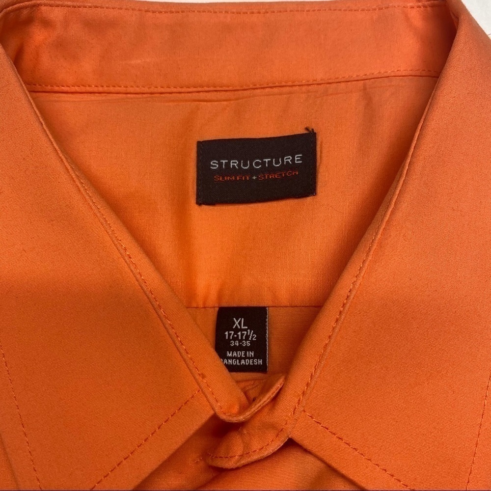 Structure Size Xl Casual Button Down Slim Fit - image 2